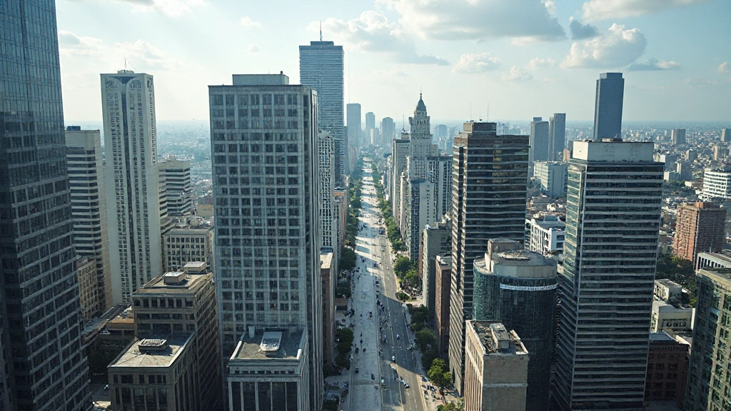 Vista aérea del mercado inmobiliario de Buenos Aires